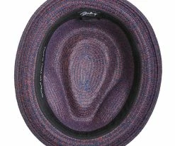 Billy - Bailey Poly Braid Toyo Straw Trilby Hat
