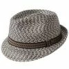 Men Mannes - Bailey Poly Braid Toyo Straw Trilby Hat