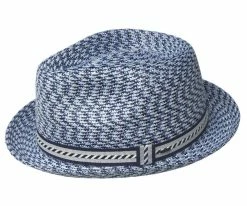 Men Mannes - Previous Season Colors Bailey Poly Braid Toyo Straw Trilby Hat