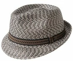 Men Mannes - Bailey Poly Braid Toyo Straw Trilby Hat