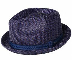 Men Mannes - Bailey Poly Braid Toyo Straw Trilby Hat