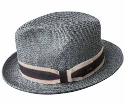 Men Salem - Bailey Poly Braid Toyo Straw Fedora Hat
