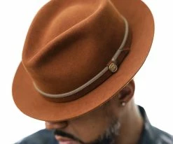 Outlet ๐ Belfast - Stetson Fur Felt Fedora Hat - TWBLFS ๐ 77 Belfast - Stetson Fur Felt Fedora Hat - TWBLFS