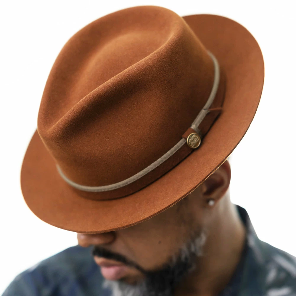 Outlet ๐ Belfast - Stetson Fur Felt Fedora Hat - TWBLFS ๐ 37 Belfast - Stetson Fur Felt Fedora Hat - TWBLFS