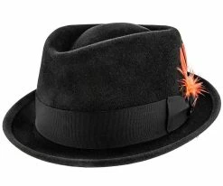 L.A. - Biltmore Fur Felt Stingy Brim Fedora Hat - BF5551 Men