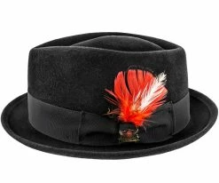 L.A. - Biltmore Fur Felt Stingy Brim Fedora Hat - BF5551 Men