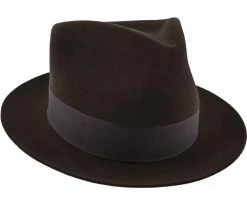 Naples - Biltmore Fur Felt C-Crown Fedora Hat - BF4240 Men