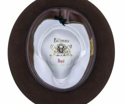 Naples - Biltmore Fur Felt C-Crown Fedora Hat - BF4240 Men