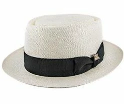 Men Montego - Biltmore Grade 3 Panama Pork Pie Hat - BS5953