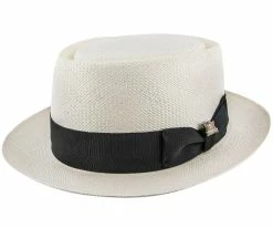 Men Montego - Biltmore Grade 3 Panama Pork Pie Hat - BS5953