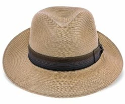 Sandoval - Brooklyn Natural Straw Pinch Front Fedora Hat - BKN1520 Men