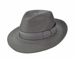 Sandoval - Brooklyn Natural Straw Pinch Front Fedora Hat - BKN1520 Men