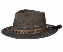 Men Venice - Brooklyn Straw Fedora Hat