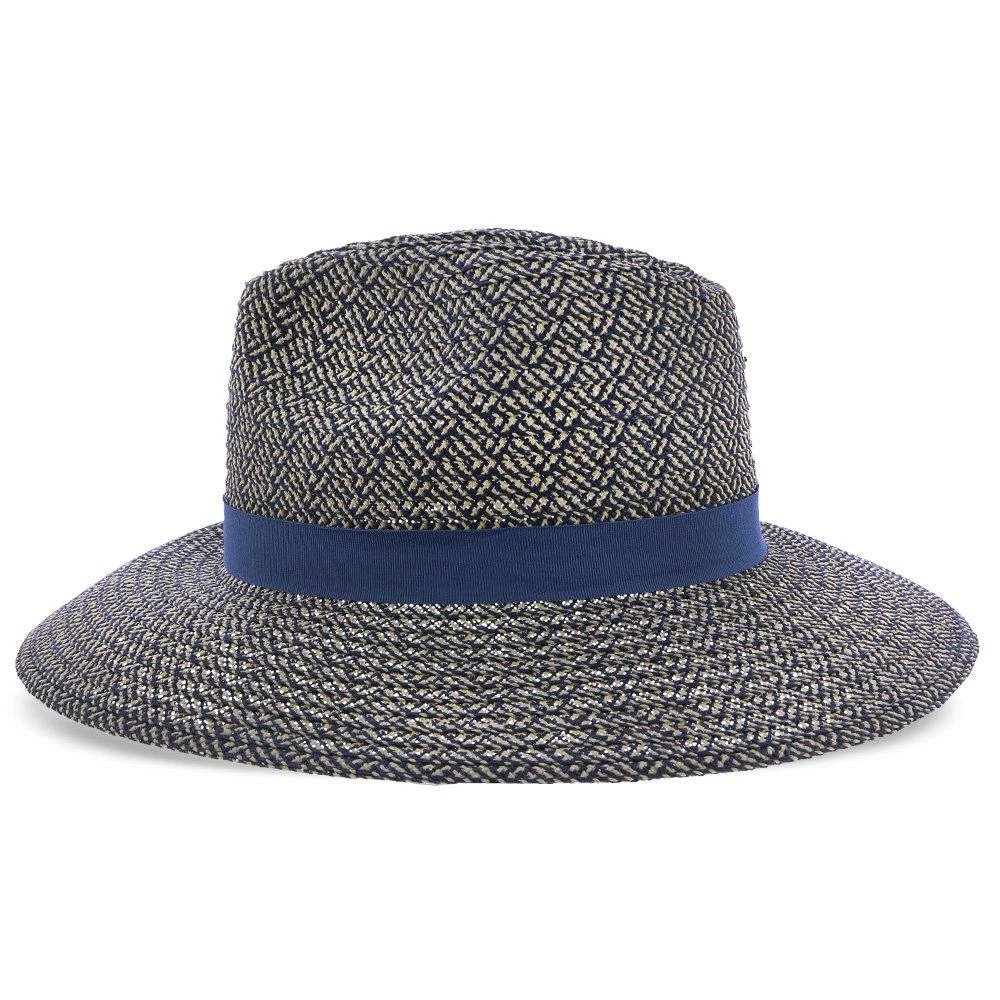 New ⌛ Sagamore - Brooklyn Denim Straw Safari Hat - BKN1511 Men ✔️ 4 Sagamore - Brooklyn Denim Straw Safari Hat - BKN1511 Men