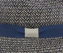 New ⌛ Sagamore - Brooklyn Denim Straw Safari Hat - BKN1511 Men ✔️ 16 Sagamore - Brooklyn Denim Straw Safari Hat - BKN1511 Men