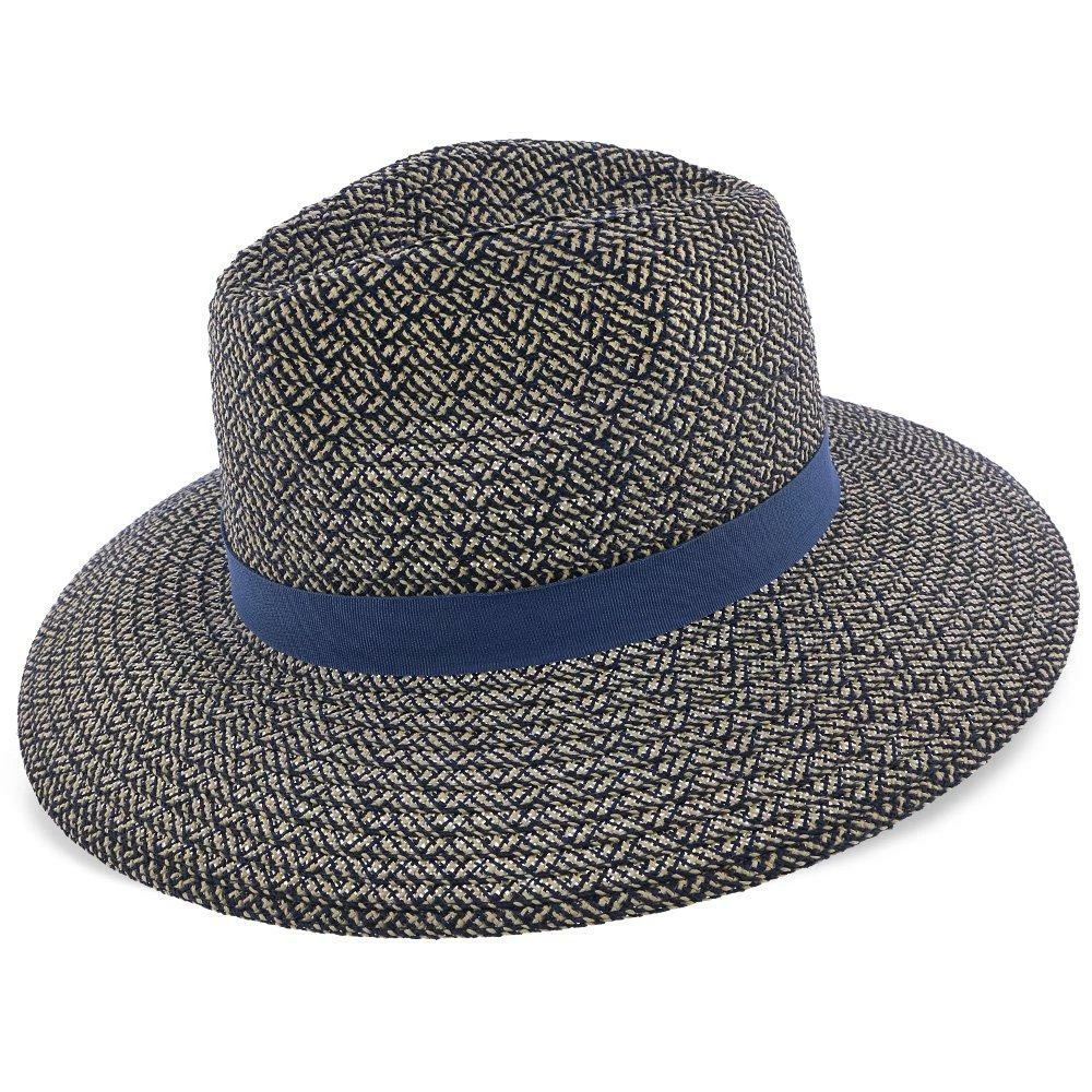 New ⌛ Sagamore - Brooklyn Denim Straw Safari Hat - BKN1511 Men ✔️ 2 Sagamore - Brooklyn Denim Straw Safari Hat - BKN1511 Men
