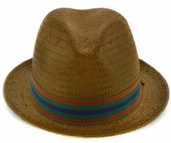 Best Pirce ๐ Ono - Brooklyn Natural Straw Pinch Front Fedora Hat - BKN1467 Men ๐ 18 Ono - Brooklyn Natural Straw Pinch Front Fedora Hat - BKN1467 Men