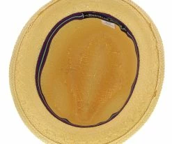 Best Pirce ๐ Ono - Brooklyn Natural Straw Pinch Front Fedora Hat - BKN1467 Men ๐ 29 Ono - Brooklyn Natural Straw Pinch Front Fedora Hat - BKN1467 Men