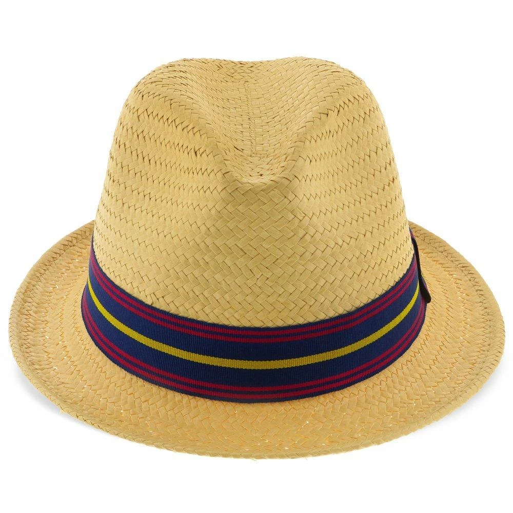 Best Pirce ๐ Ono - Brooklyn Natural Straw Pinch Front Fedora Hat - BKN1467 Men ๐ 5 Ono - Brooklyn Natural Straw Pinch Front Fedora Hat - BKN1467 Men