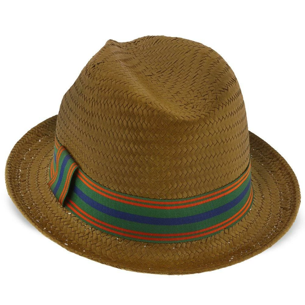 Best Pirce ๐ Ono - Brooklyn Natural Straw Pinch Front Fedora Hat - BKN1467 Men ๐ 8 Ono - Brooklyn Natural Straw Pinch Front Fedora Hat - BKN1467 Men