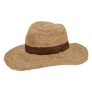 Best Sale ๐ Stanton - Brooklyn Brown Crocheted Raffia Straw Safari Hat W/ Dyed Trim - BKN1526 Men ๐ 1 Stanton - Brooklyn Brown Crocheted Raffia Straw Safari Hat W/ Dyed Trim - BKN1526 Men
