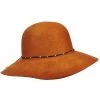 Men Sunburst - Callanan LV355 Rust Wool Felt Wide Brim Hat W/ Silver Nugget Band