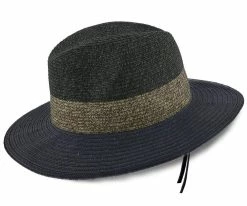 Paradise - Callanan Tea Toyo Straw Blend Fedora Hat Men