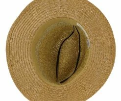 Paradise - Callanan Tea Toyo Straw Blend Fedora Hat Men