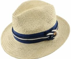 First Mate - Callanan CR277 Natural Palm Leaf Straw Safari Hat