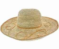 Men Cabana - Callanan CR204 Pearl Crocheted Raffia Big Brim Hat