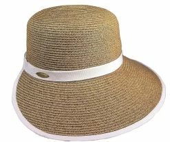 Capelli Cross Court - CSW23 - Cappelli Paper Braid Facesaver Wide Brim Hat