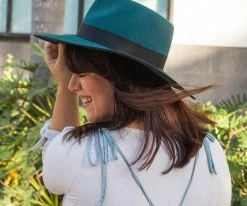 Capri - Walrus Hats Wide Brim Wool Felt Fedora Hat