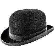 Men Dapper - Christys Of London Bowler Fur Felt Hat - 9181