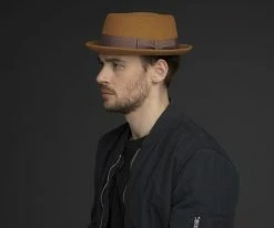 Outlet โจ Darron - Bailey Wool Pork Pie Hat ๐ 10 Darron - Bailey Wool Pork Pie Hat