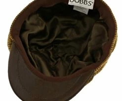 Men Pub Cap - Dobbs Polyester Newsboy Cap