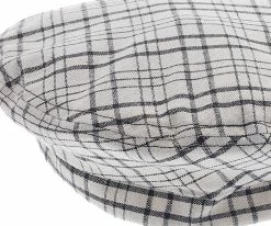 Loutro Dobbs Linen/Cotton Beret Hat