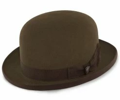 Discount ๐ฏ Steed - Dobbs Walnut Wool Felt Derby Hat - DWSTEE โญ 16 Steed - Dobbs Walnut Wool Felt Derby Hat - DWSTEE