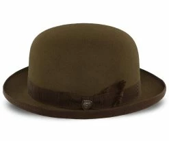 Discount ๐ฏ Steed - Dobbs Walnut Wool Felt Derby Hat - DWSTEE โญ 20 Steed - Dobbs Walnut Wool Felt Derby Hat - DWSTEE