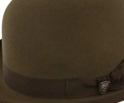 Discount ๐ฏ Steed - Dobbs Walnut Wool Felt Derby Hat - DWSTEE โญ 24 Steed - Dobbs Walnut Wool Felt Derby Hat - DWSTEE