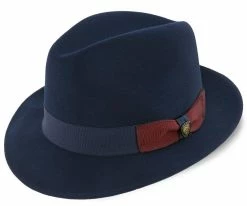 Antigua - Dobbs Firm Wool Felt Fedora Hat Men