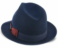 Antigua - Dobbs Firm Wool Felt Fedora Hat Men