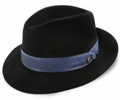 Chesterfield - Dobbs Soft Fur Blend Felt Fedora Hat Men