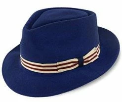 Men Trax - Dobbs Soft Wool Felt Fedora Hat