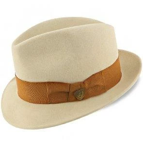 Brand new ๐ฅฐ Platypus - Dobbs Bone White Wool Felt Fedora Hat - DWPLUS Men ๐ฅ 1 Platypus - Dobbs Bone White Wool Felt Fedora Hat - DWPLUS Men