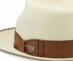 Men Bradshaw - Dobbs Milan Straw Fedora Hat