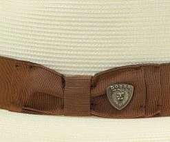 Men Bradshaw - Dobbs Milan Straw Fedora Hat