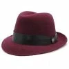 Men Dobbs Boulevard Wool Felt Fedora Hat