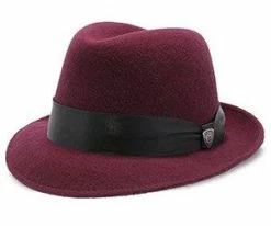 Men Dobbs Boulevard Wool Felt Fedora Hat