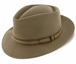 Men Capistrano - Dobbs Wool Felt Fedora Hat