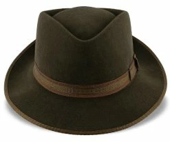 Men Capistrano - Dobbs Wool Felt Fedora Hat